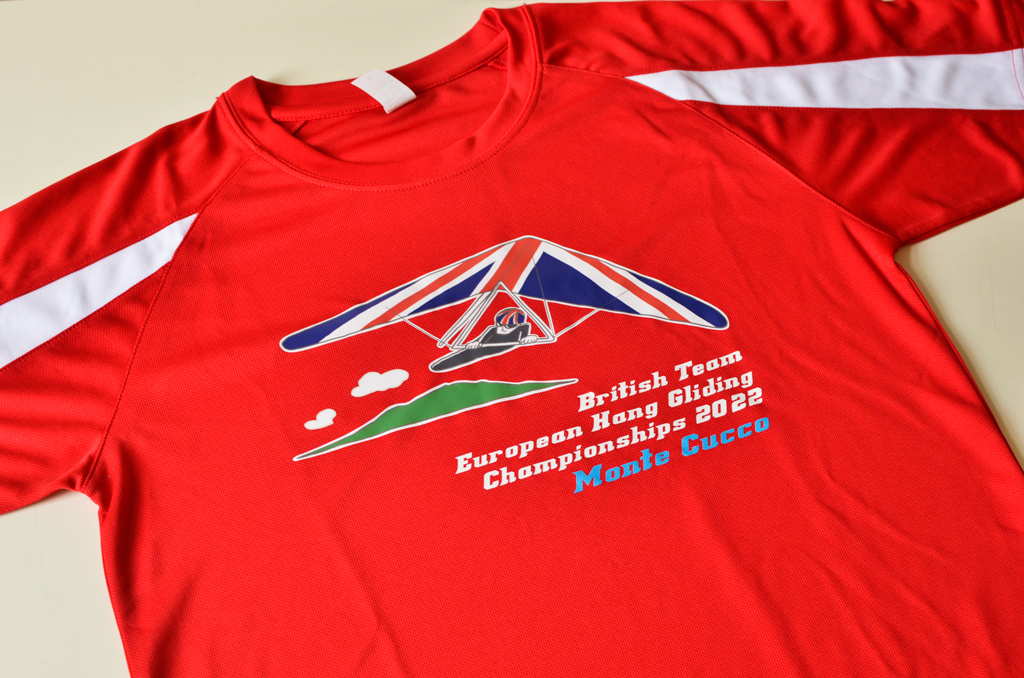 GB Hang Gliding team T-shirt