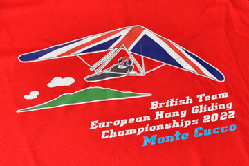 GB Hang Gliding team T-shirt